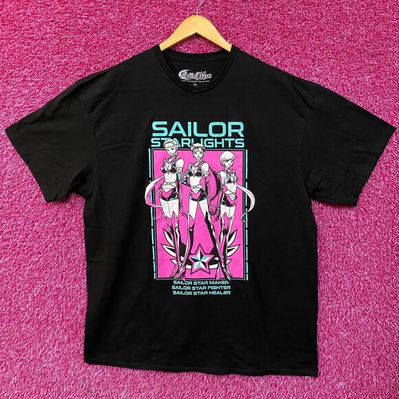 Sailor Moon Sailor Starlight Group Portrait Anime T-Shirt XL - Picture 1 of 5